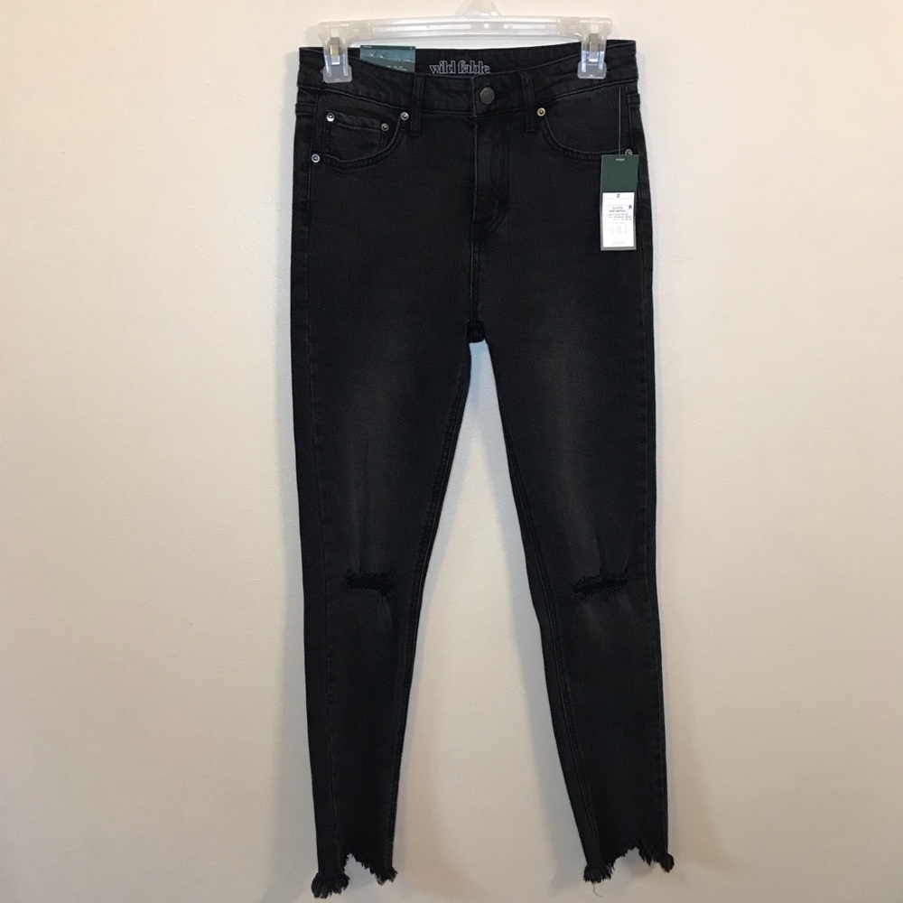 Black High-Waisted Jeans